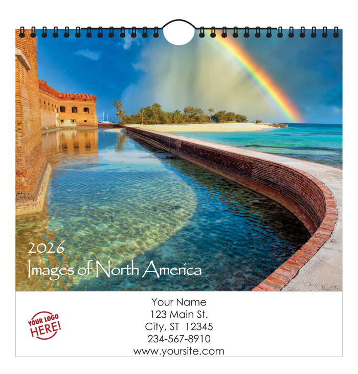 2026 calendar, North America