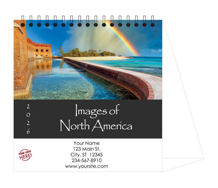 2026 calendar, North America