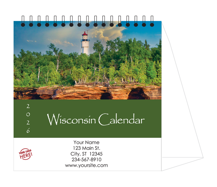 2026 calendar, Wisconsin
