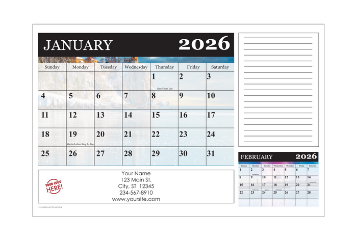 calendar, deskpad, Great Lakes