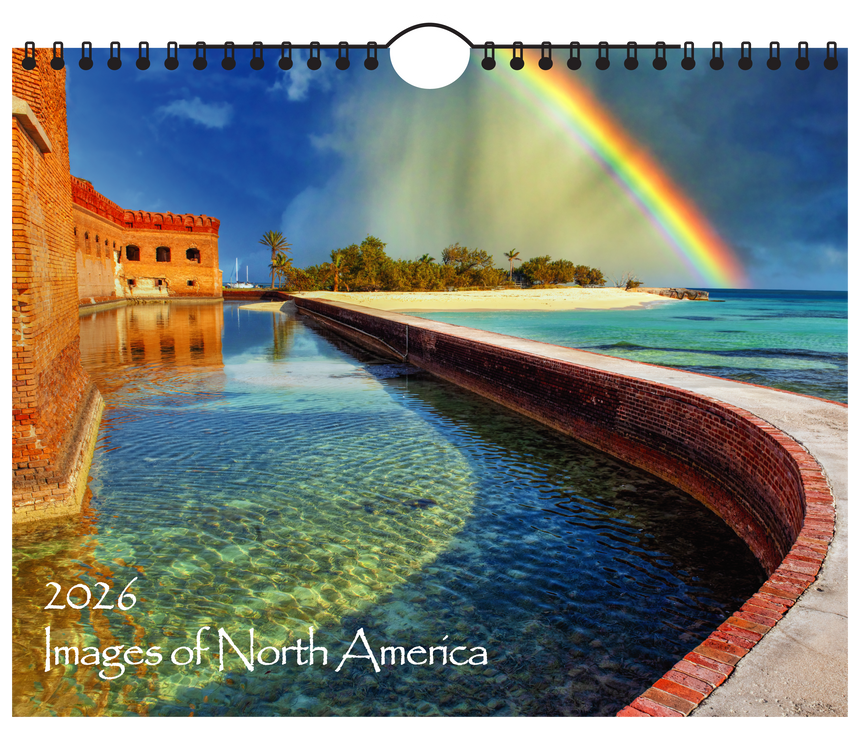 2026 Calendar, North America photography