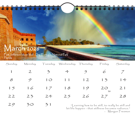 Fort Jefferson Moat Wall, Dry Tortugas National Park, Florida
